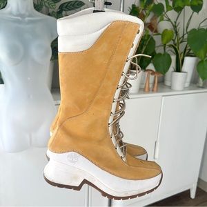 Insane Platform Timberland Boots 🧡